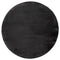 Tapis de Fourrure Rond Velours Graphite – STUDIO DECO