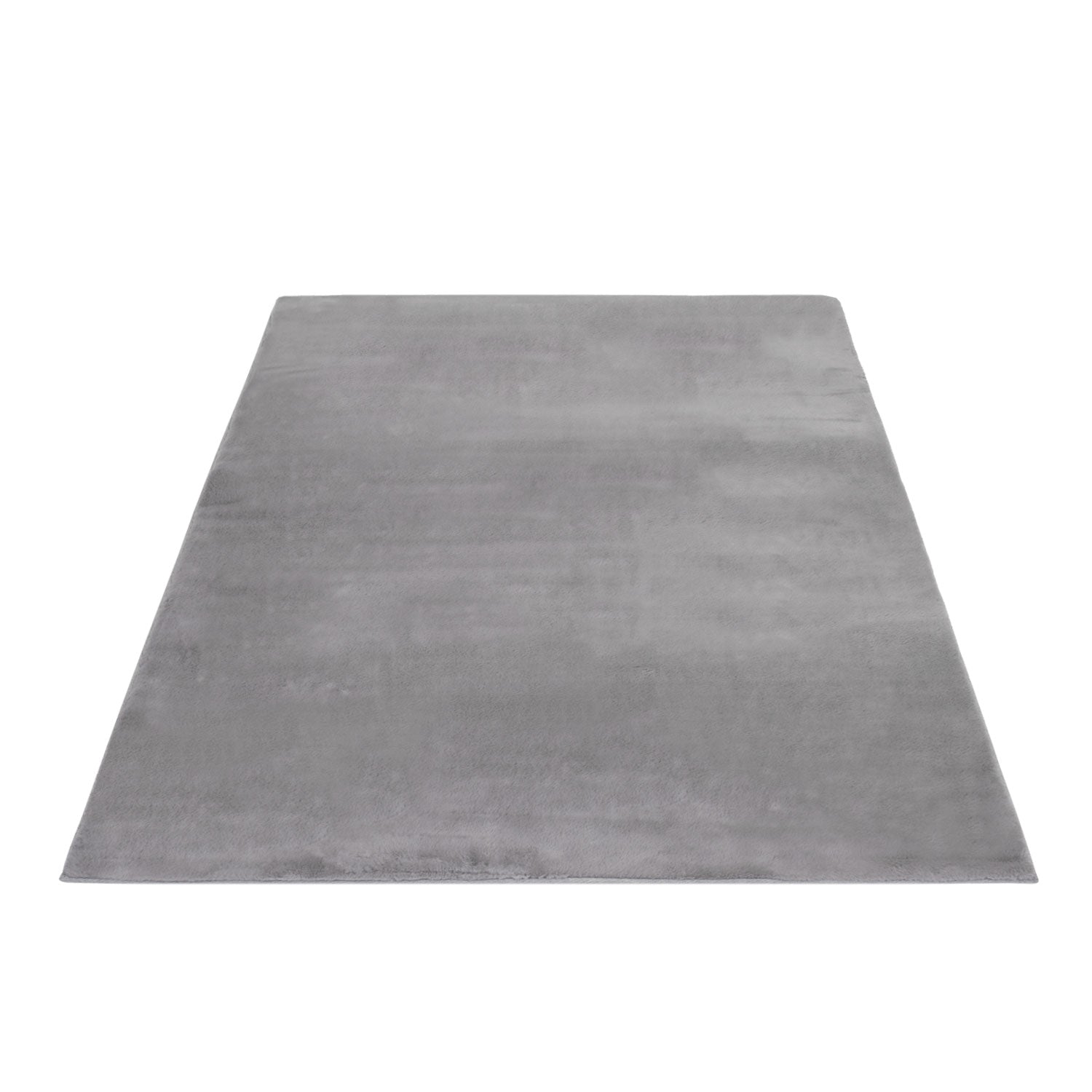 Tapis de Fourrure Velours - Gris – STUDIO DECO
